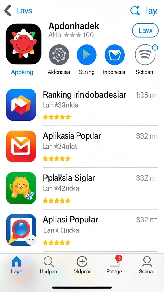 prg007 - Menampilkan berbagai tema slot yang tersedia.