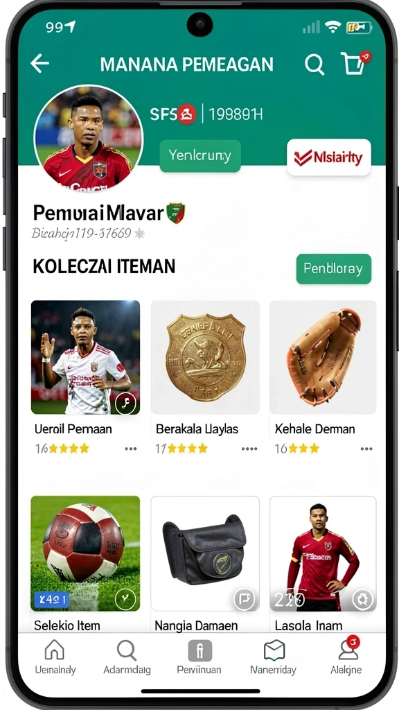 rajalangit77 - Tampilan antarmuka yang menarik dan user-friendly.